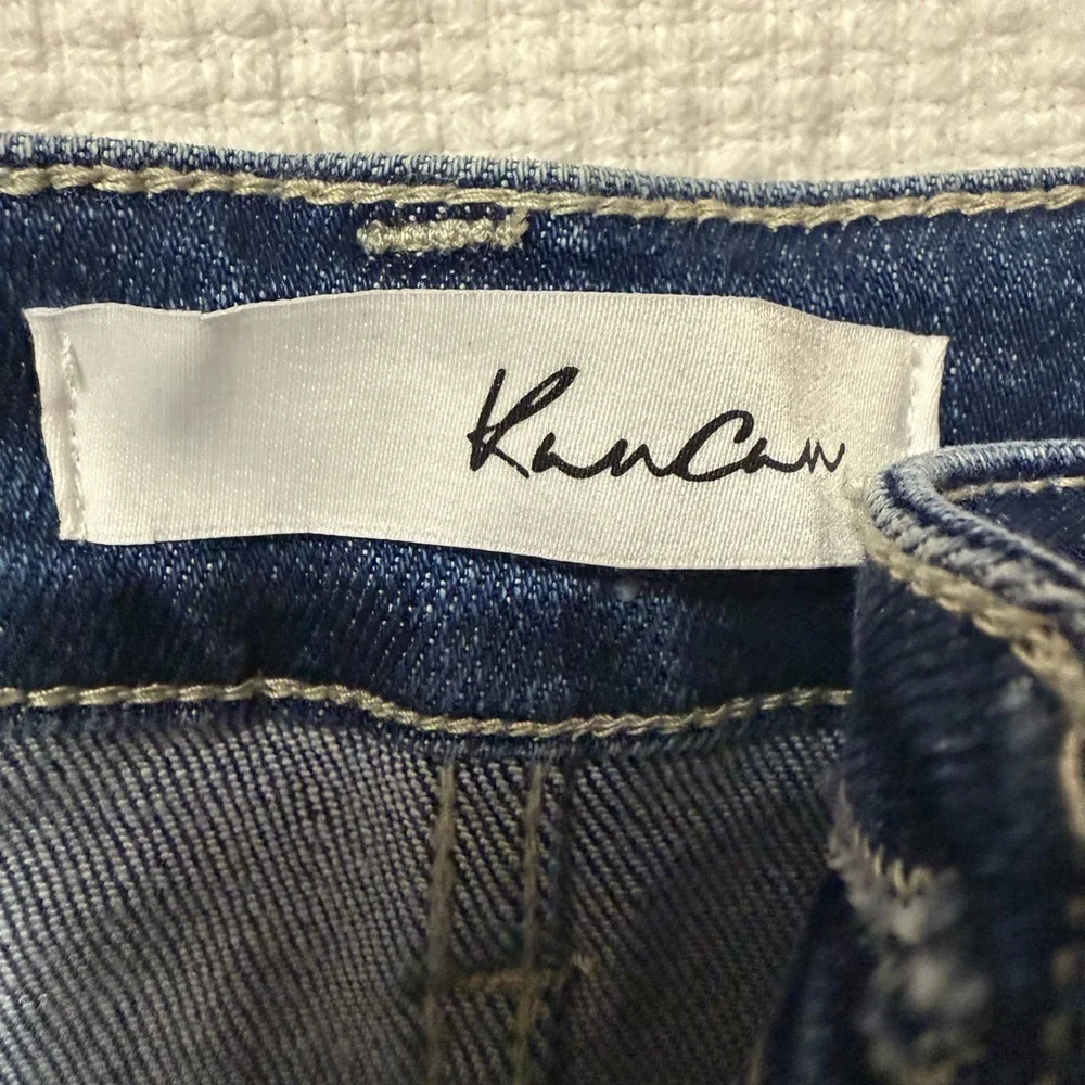 KanCan high rise Women's Classic Blue Jean Shorts - Picture 9 of 9